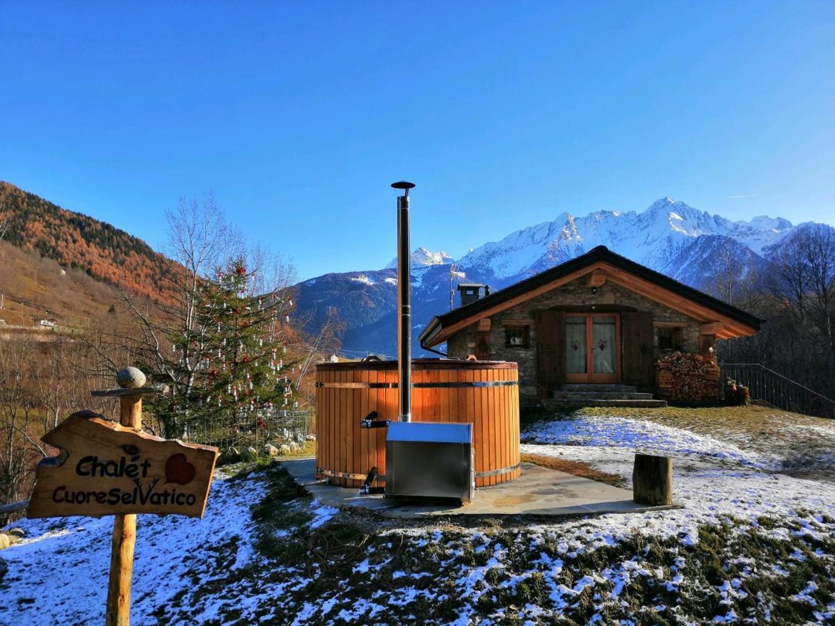 Chalet Cuore Selvatico Monno Ngoại thất bức ảnh